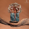 image:imageKARMAPLEDGE 7 Chakra Tree of Life Birthday Gifts for Women Home and Office Decor Handmade Crystal Chakra Tree for Money Positivity Reiki Healing Spiritual Good Luck Gifts for Mom amp Dad59 Labradorite Crystal Base