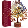 7 Chakra Tree Wooden Base 300 Beads