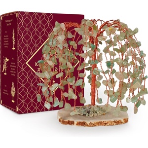 image:imageKARMAPLEDGE 7 Chakra Tree of Life Birthday Gifts for Women Home and Office Decor Handmade Crystal Chakra Tree for Money Positivity Reiki Healing Spiritual Good Luck Gifts for Mom amp Dad11 Green Aventurine Khajuri Tree 200 Beads