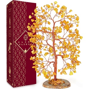 image:imageKARMAPLEDGE 7 Chakra Tree of Life Birthday Gifts for Women Home and Office Decor Handmade Crystal Chakra Tree for Money Positivity Reiki Healing Spiritual Good Luck Gifts for Mom amp Dad12 Citrine Crystal Tree 300 Beads