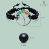 image:imageHealing Crystal Bracelet Chakra Bracelets for Women amp Men Bracelet for Meditation Positive Energy amp Balance Handmade Bracelets Crystal by Karma Pledge 7 Chakra Bracelet Double Beads