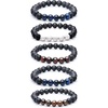 image:imageCrystal Bracelet Chakra Healing Crystal Bracelets for Men amp Women Bracelet for Meditation Positive Energy amp Balance Handmade Bracelets Crystal by Karma Pledge Set of 502