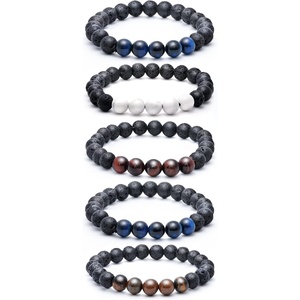 image:imageCrystal Bracelet Chakra Healing Crystal Bracelets for Men amp Women Bracelet for Meditation Positive Energy amp Balance Handmade Bracelets Crystal by Karma Pledge Set of 502