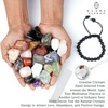 image:imageChakra Healing Crystal Kit Set of 24 Pieces with High Quality Raw Stones Lava Rock Bracelet Tree of Life Pendant amp Selenite Stick Spiritual Gift for Positive Energy amp Health by KarmaPledge