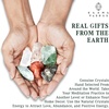image:imageKARMAPLEDGE Cancer Zodiac Sign Healing Stone Set with 7 Chakra Tree of Life  Horoscope Birthstone Crystal Box  Astrology Crystal Healing Horoscope Birthday Gift