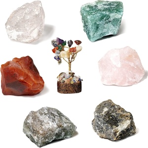image:imageKARMAPLEDGE Cancer Zodiac Sign Healing Stone Set with 7 Chakra Tree of Life  Horoscope Birthstone Crystal Box  Astrology Crystal Healing Horoscope Birthday Gift