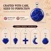 image:imageNecklaces for Women 5 Crystal Pendant Charms with One Adjustable ChainLapis Lazuli