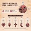 image:imageNecklaces for Women 5 Crystal Pendant Charms with One Adjustable ChainRhodonite
