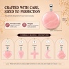 image:imageNecklaces for Women 5 Crystal Pendant Charms with One Adjustable ChainRose Quartz