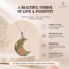 image:imageNecklaces for Women 5 Crystal Pendant Charms with One Adjustable ChainUnakite