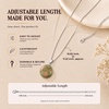 image:imageNecklaces for Women 5 Crystal Pendant Charms with One Adjustable ChainUnakite